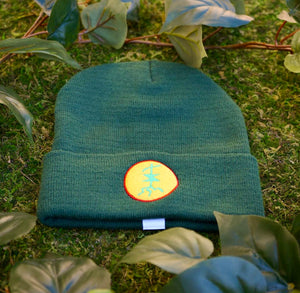 ¡Rooted in Money Beanie! (Forest Green)